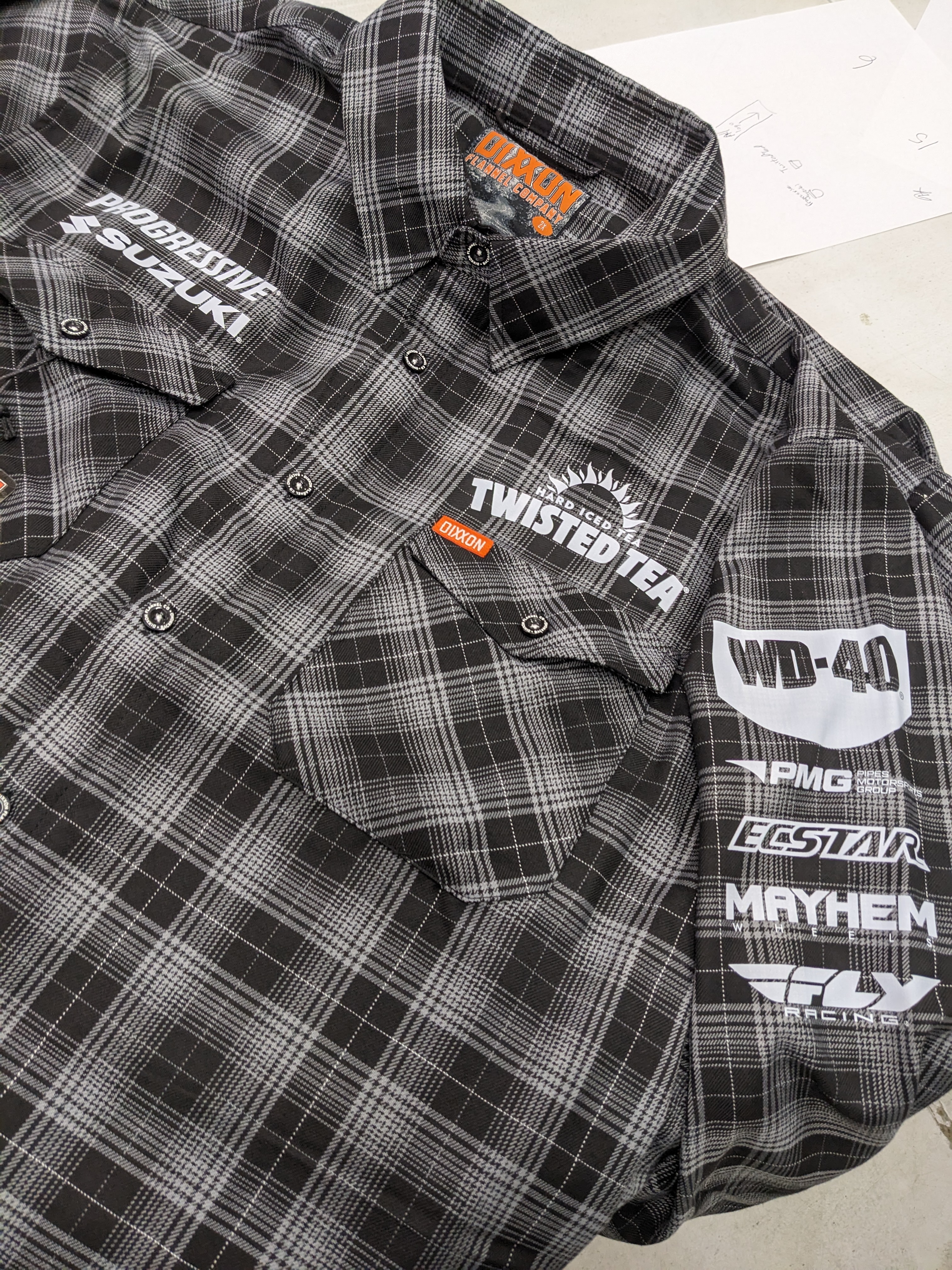 Direct to film printing on custom shirts